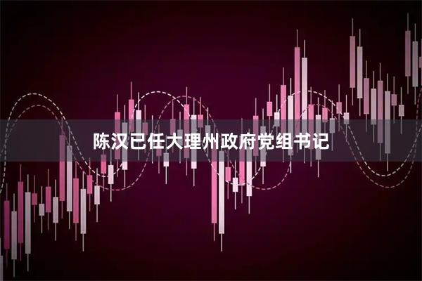 陈汉已任大理州政府党组书记